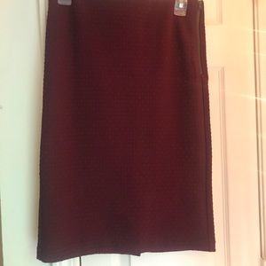 Anthropologie knee length skirt